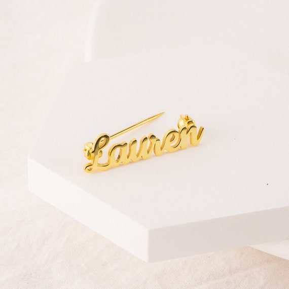 Kent lección O cualquiera Nombre personalizado Broche en oro / plata / oro rosa Broche - Etsy España Kent lección O cualquiera Nombre personalizado Broche en oro / plata / oro rosa Broche - Etsy España