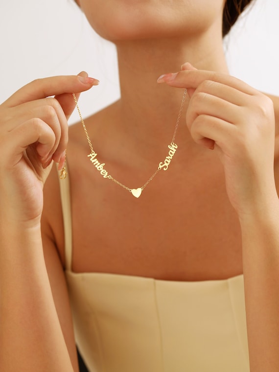 Personalized necklace store for son