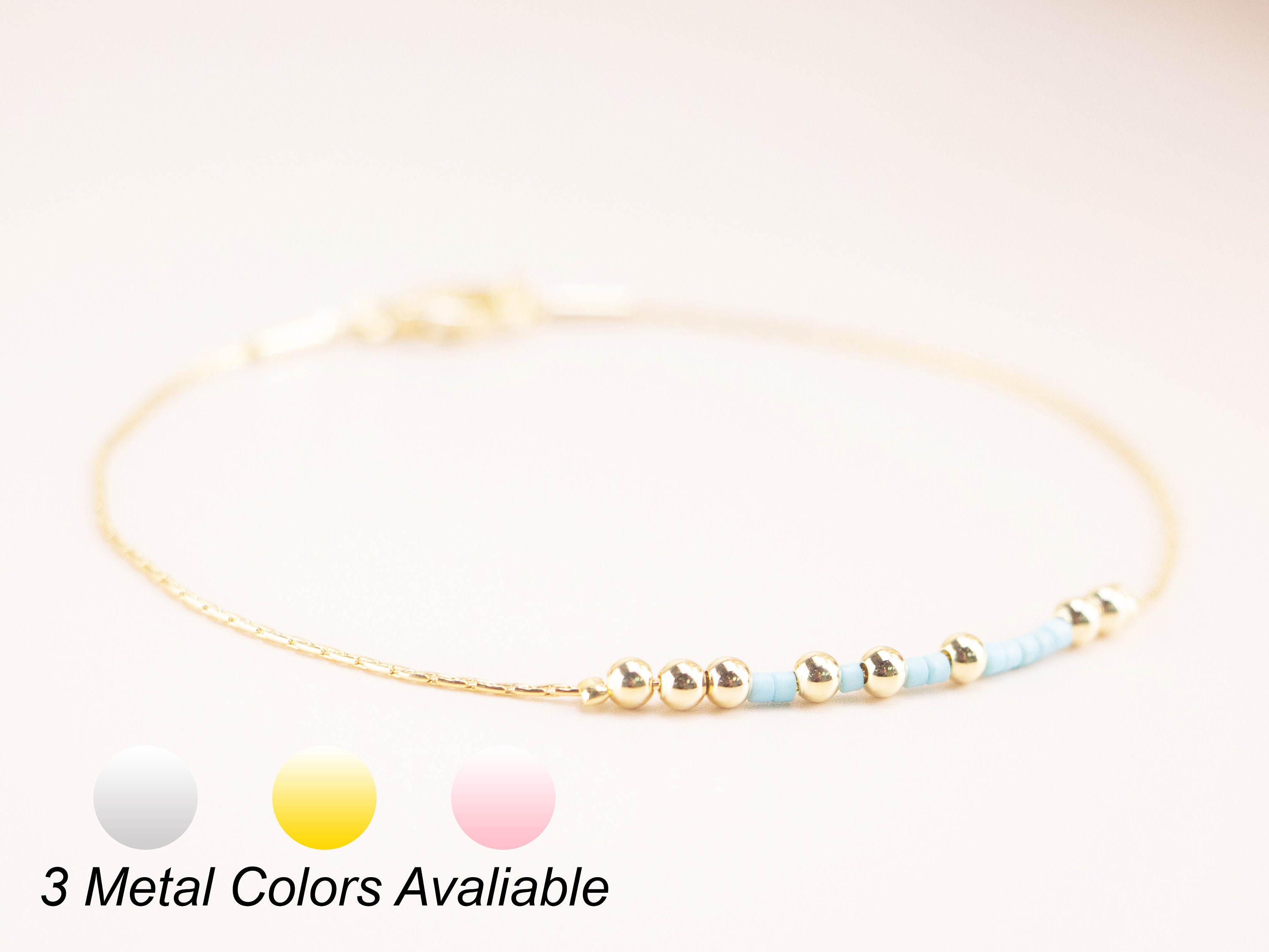 Custom Morse Code Bracelet, Custom Secret Message Friendship Couples …