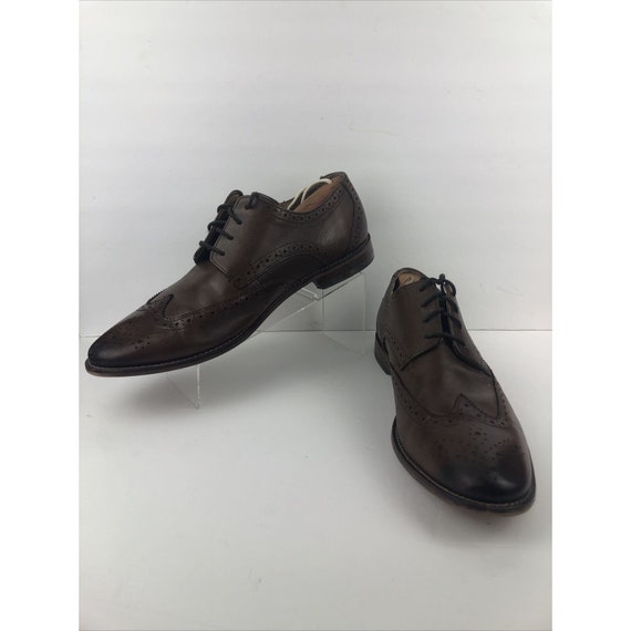 Florsheim Montinaro Wingtip Oxford Leather Tan Shoes 11737 Men s Size 10D US