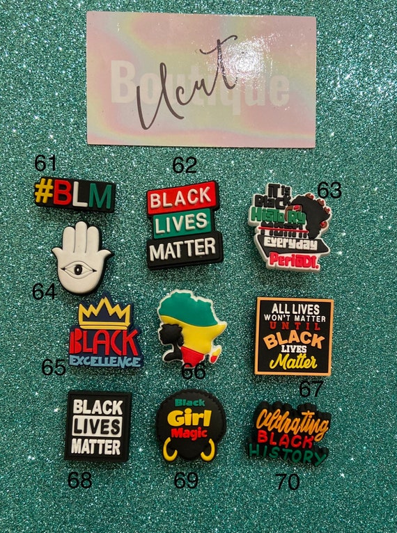 Black Girl Magic, Boss Chic & Girl Power Shoe Charms | Inspirational Shoe  Accessories 1.49+ more