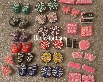 Cheerleader Shoe Charms – Fun Spirit & Team Pride Accessories