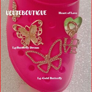 Luxury Shoe Charms | Bling Shoe Accessories | 2.99+ image 3
