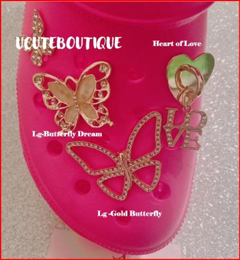Luxury Shoe Charms | Bling Shoe Accessories | 2.99+ image 3