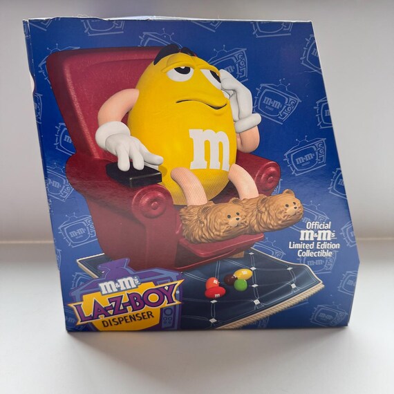 M&m's La-z-boy Candy Dispenser, Box Has Been Opened, No Candy - Etsy