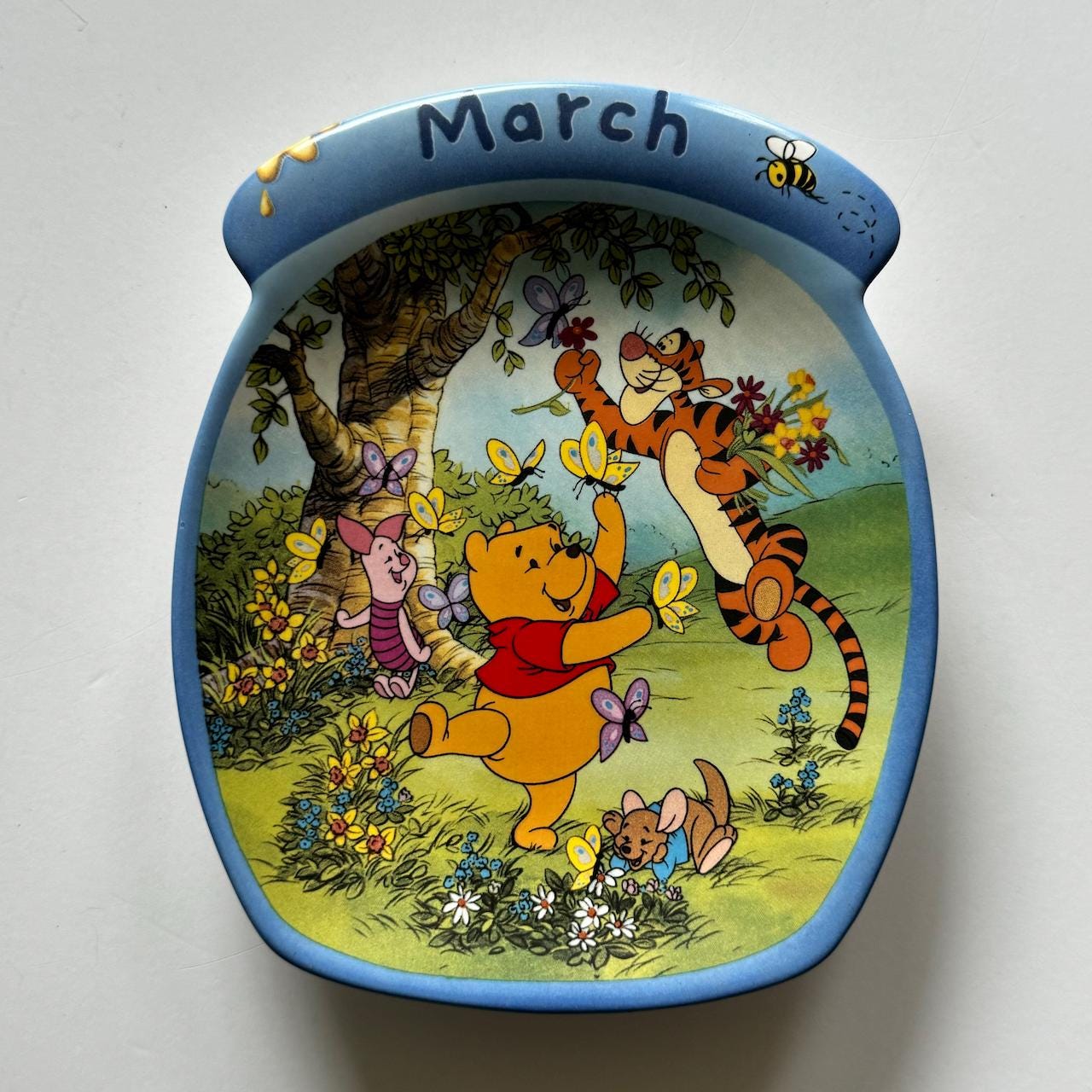 Winnie the Pooh Calendar Plates - Etsy