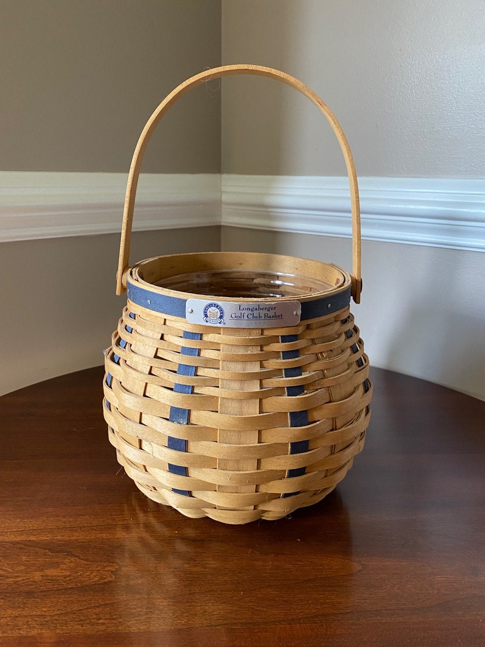 Longaberger 2003 Golf Club Basket With Plastic Protector - Etsy
