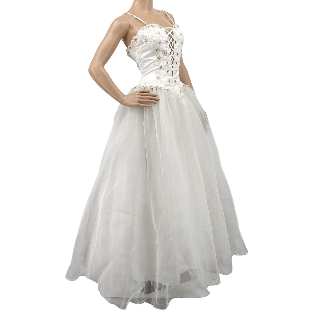 Vestido de princesa vintage Artemis de los años 90, estilo Y2K