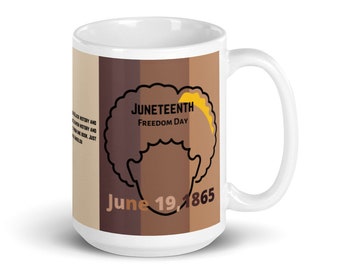 Juneteenth Mug| 1865| Emancipation| Freedom|