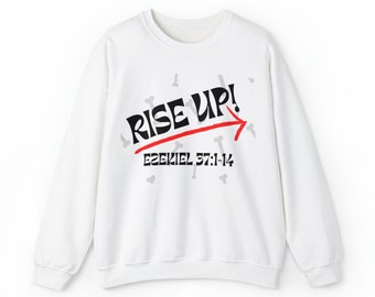 Rise Up- Unisex Heavy Blend™ Crewneck Sweatshirt