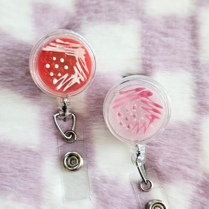 Microbiology Agar Plate Lab Week Badge Reel