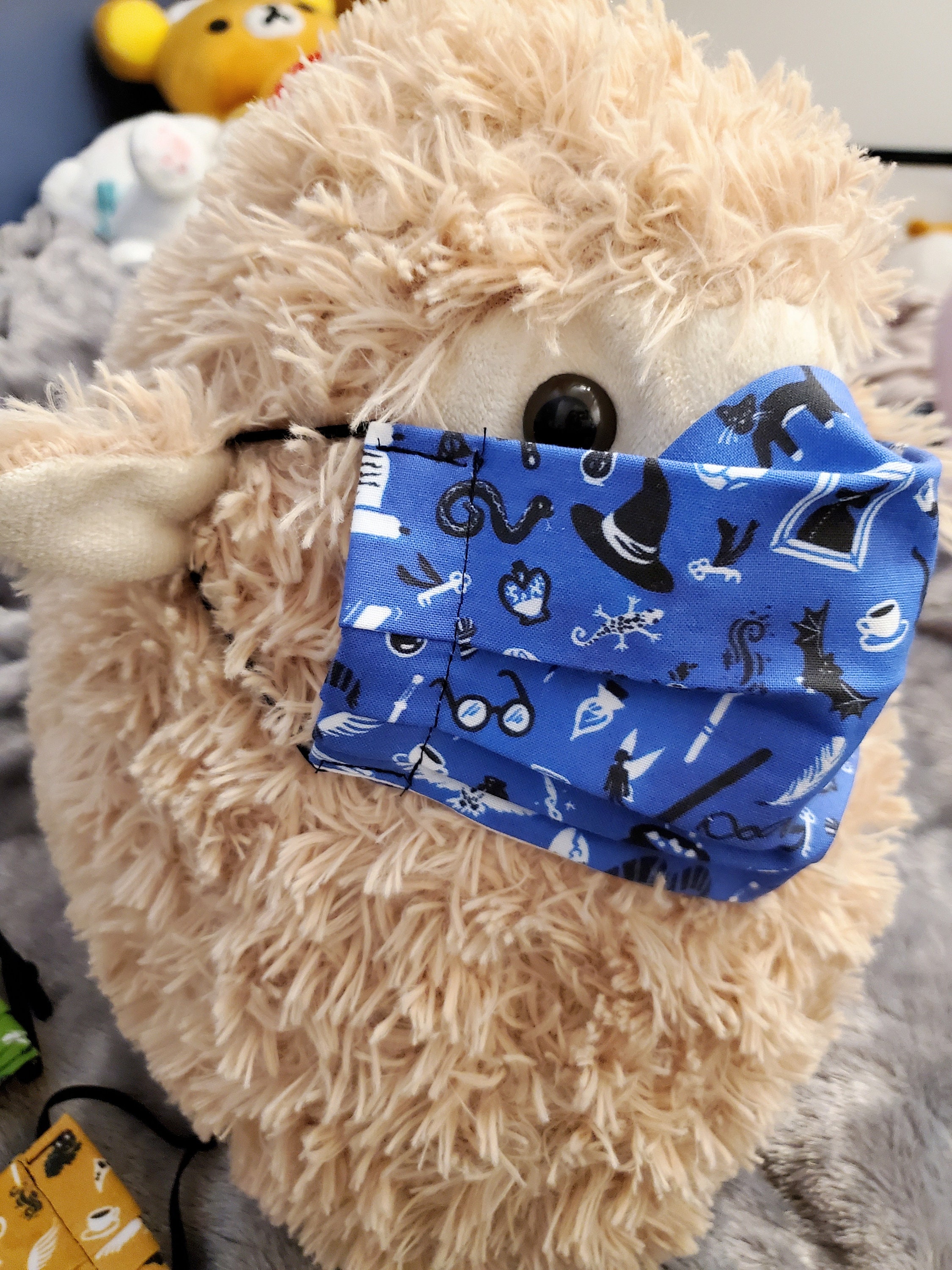 Assorted Pattern Face Masks With Nose Flap and Filter Pocket Etsy UK