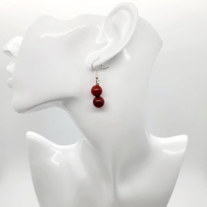 Carnelian Crystal Earrings | 18K Gold or Silver Plated Earring Set |  Intention Set | Healing Crystal Jewelry | Gifts for Her