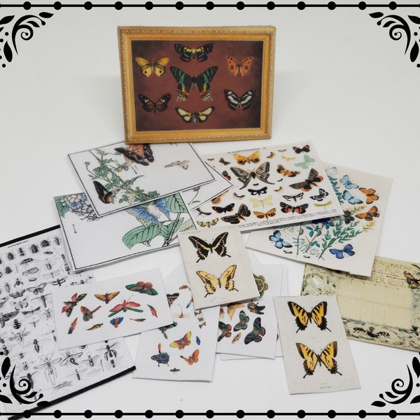 Miniature Butterfly - Etsy