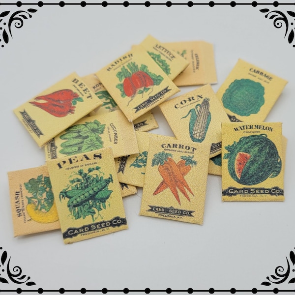 Vintage Seed Packets - Etsy