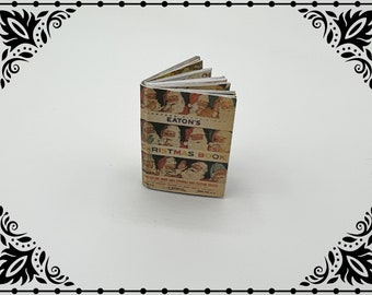 Christmas Catalogue 1/12 Dollhouse Miniature Printable Digital Download