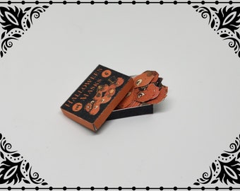 Halloween-festmasker 1/12 dockhusminiatyr utskrivbar digital nedladdning
