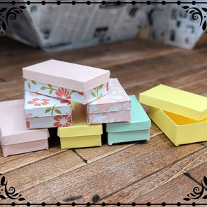 Cricut Pattern Shoe Box 1/12 Dollhouse Miniature Printable Digital Download