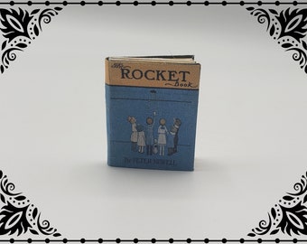 A Rocket Book 1/12 Dollhouse Miniature Printable Digital Download