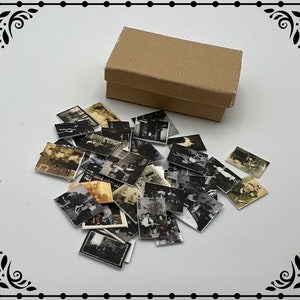 Christmas Family Photos 1/12 Dollhouse Miniature Printable Digital Download