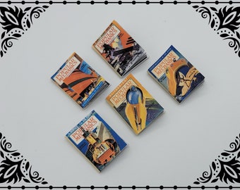 Popular Mechanics Magazine 1/12 Dollhouse Miniature Printable Digital Download