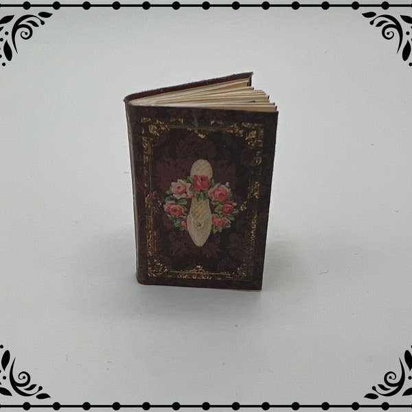 Victorian Scrap Scrapbook 1/12 Dollhouse Miniature Printable Digital Download