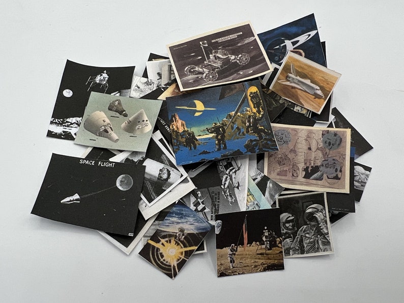 Space Exploration Set 1/12 Dollhouse Miniature Printable Digital ...