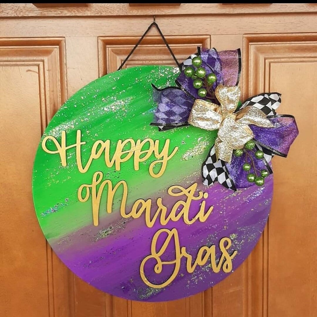 mardi gras hanging decorations