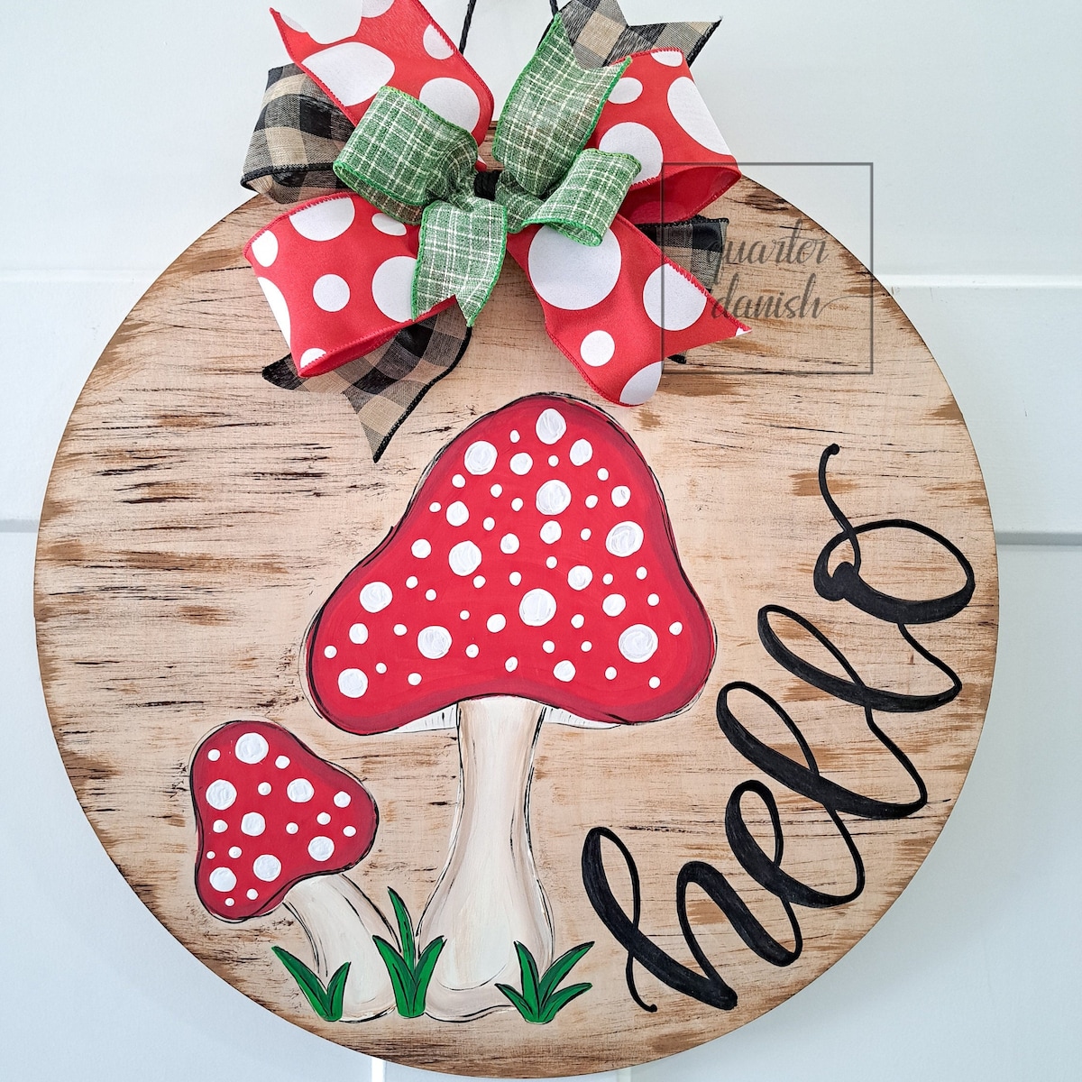 Welcome Door Hanger, Summer Welcome Sign
