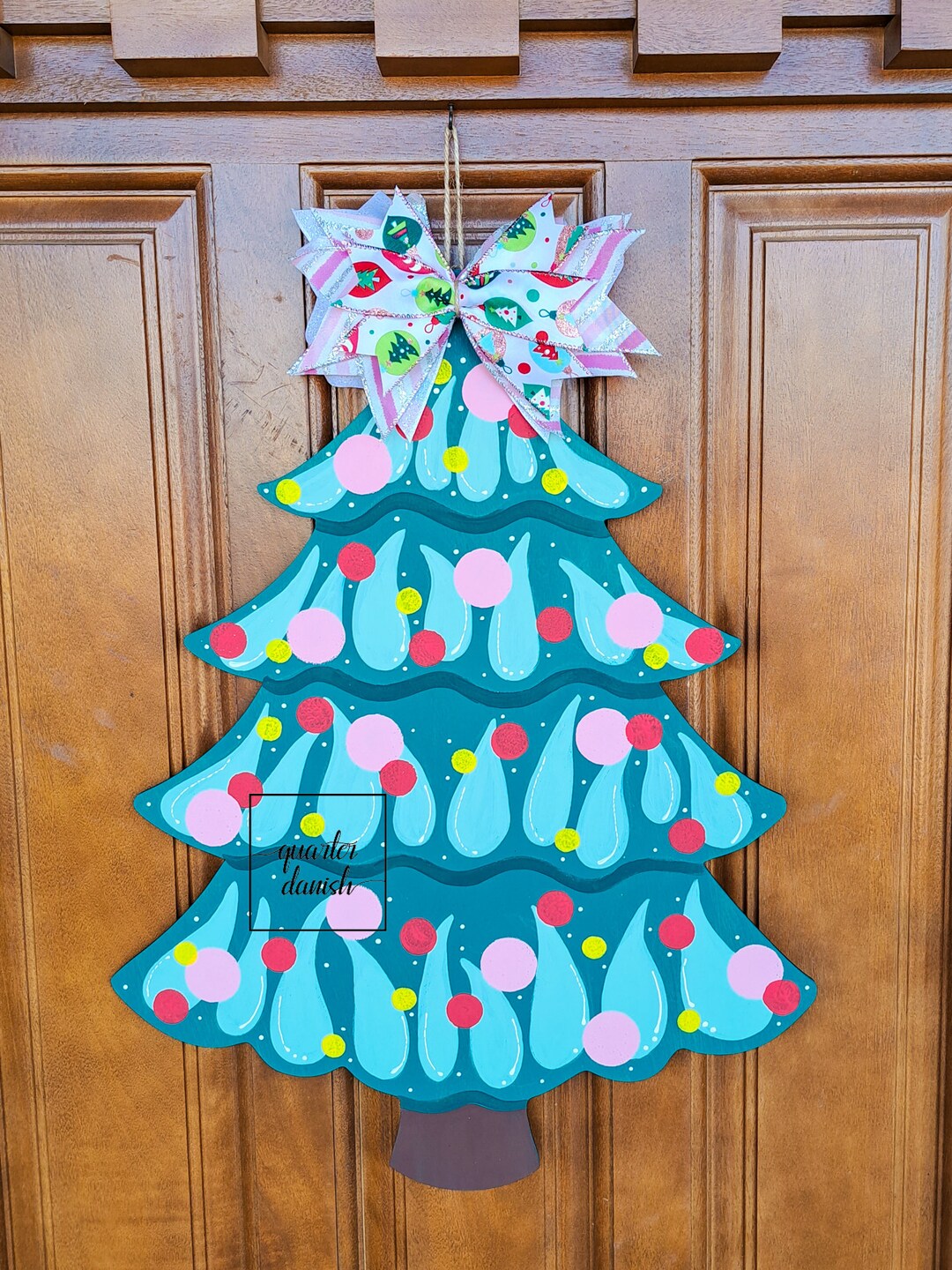 christmas-tree-door-hanger-christmas-door-sign-christmas-door-decor