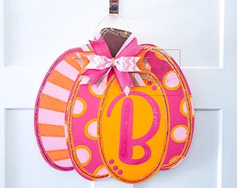 pumpkin door hanger, halloween pumpkin decor, fall pumpkin wreath for front door, pumpkin door sign, pumpkin door decor, fall door sign
