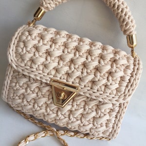 Sac/Sac fait main/Sac tissé à la main/Sac en crochet/Sac en tricot/Sac marron/Sac noir/Sac de créateur/Sac de luxe/Sac en bandoulière/Sac de luxe/Sac pour femme