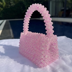 Colorful Beaded Bag / Luxury Bead Bag / Evening Bag / Beaded Purse / Colorful Beaded Bag / Women&#39;s Bead Bag / Bead Shoulders Bag