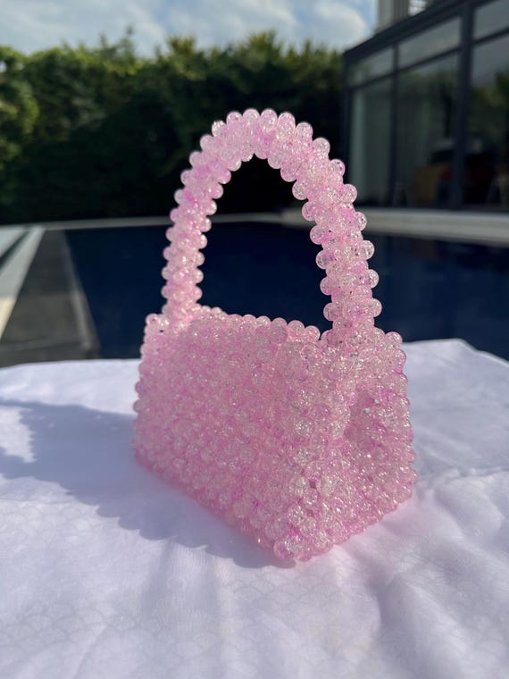 カラフルなビーズバッグ / 高級ビーズバッグ / イブニングバッグ