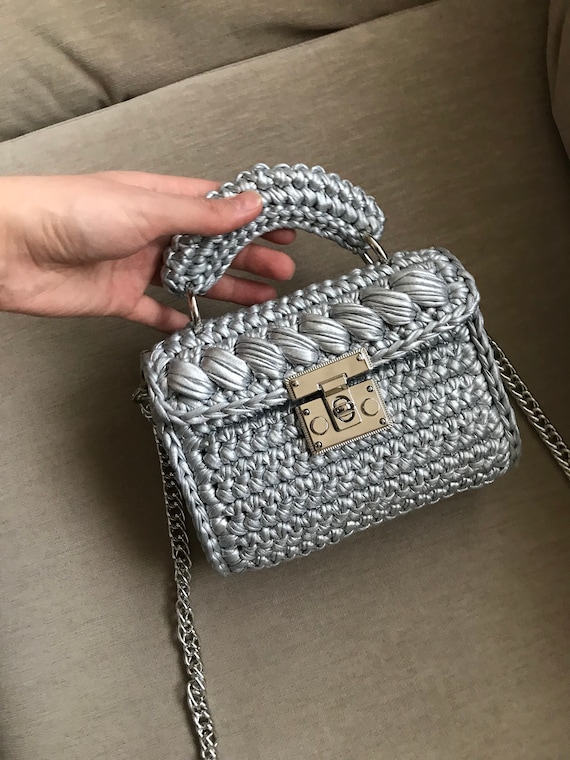 Metallic clearance designer bag