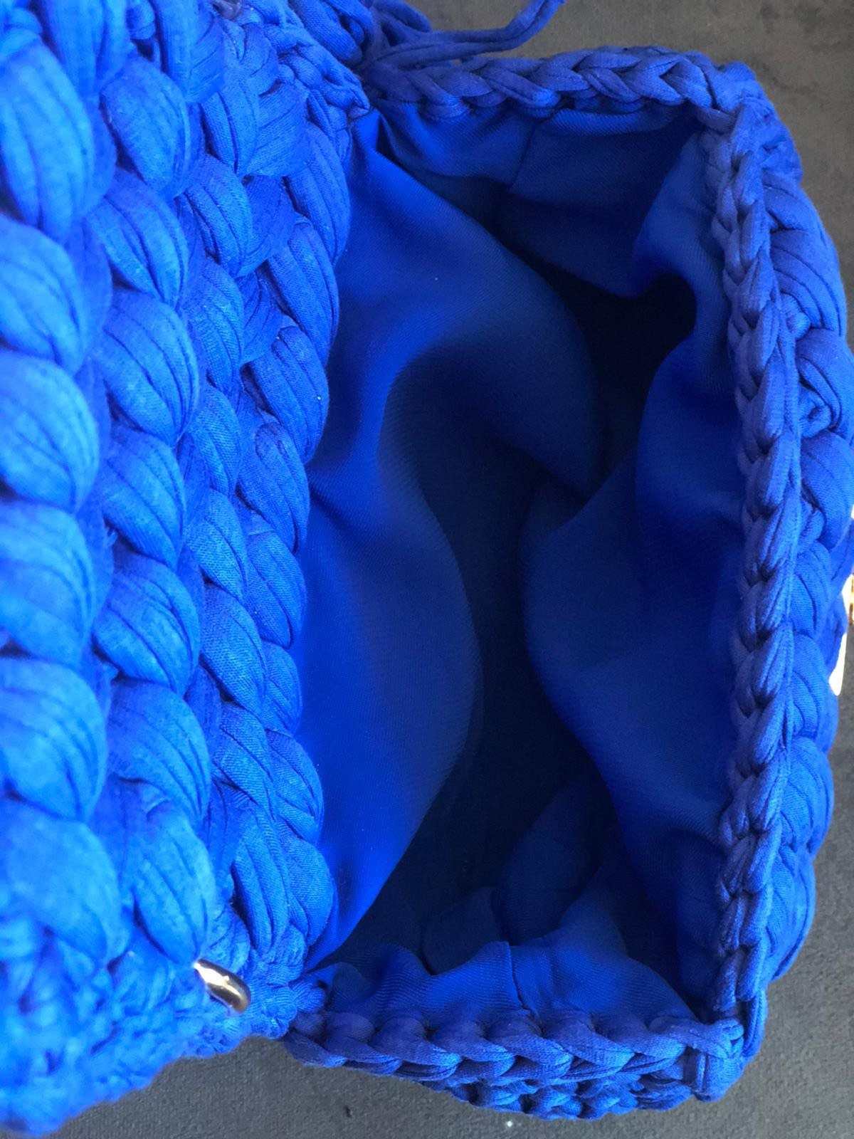 Bag/Handmade Bag/Hand Woven Bag/Crochet Bag/Knitted Bag/Brown Etsy