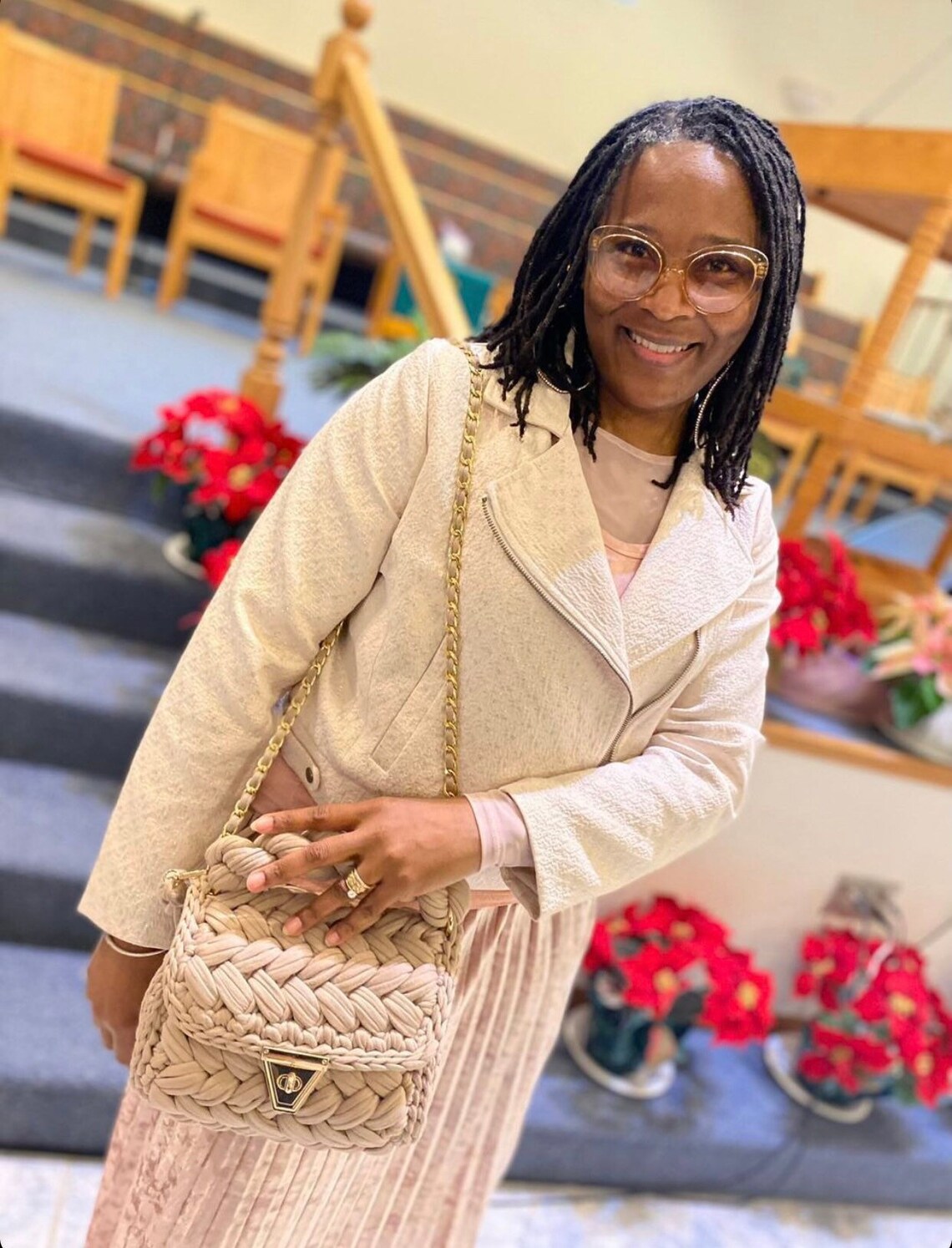 Bag/handmade Bag/hand Woven Bag/crochet Bag/knitted Bag/white Etsy