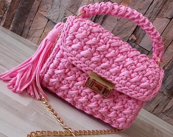 バッグ Diemm handmade wool bag-pink 24aw il_340x270.3844052500_13jp.jpg