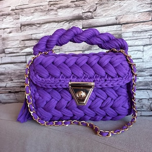 Sac/Sac fait main/Sac tissé à la main/Sac au crochet/Sac en tricot/Sac blanc/Sac noir/Sac de créateur/Sac de luxe/Sac en bandoulière/Sac de luxe/Sac pour femme