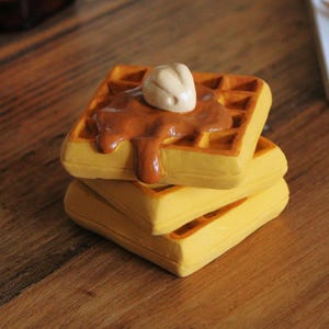 Waffle Jewellery Pot/Box Bunny/Rabbit