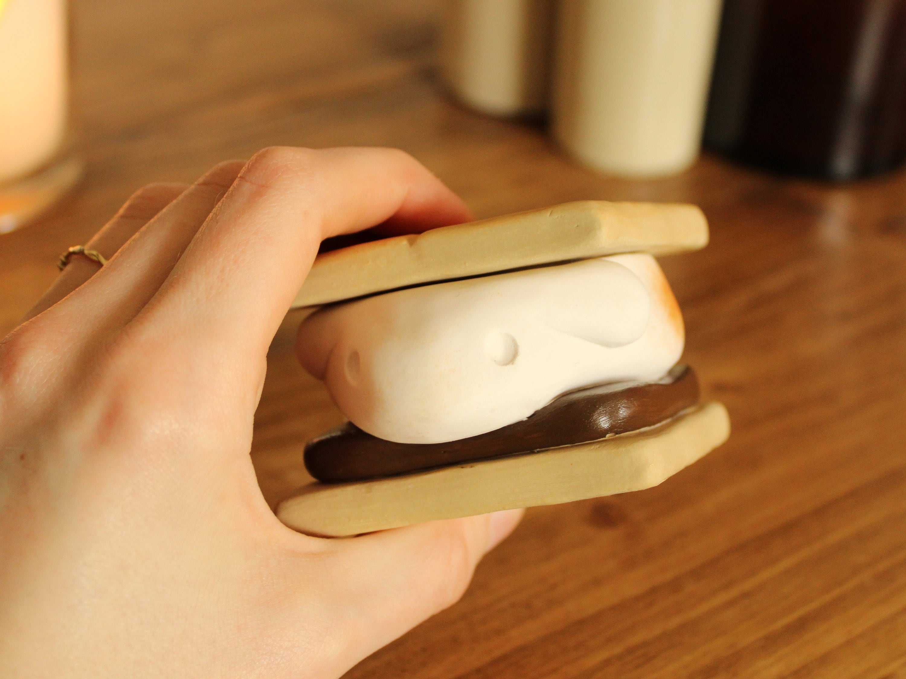 Marshmallow S'more Jewellery Pot/box Bunny/rabbit/food - Etsy