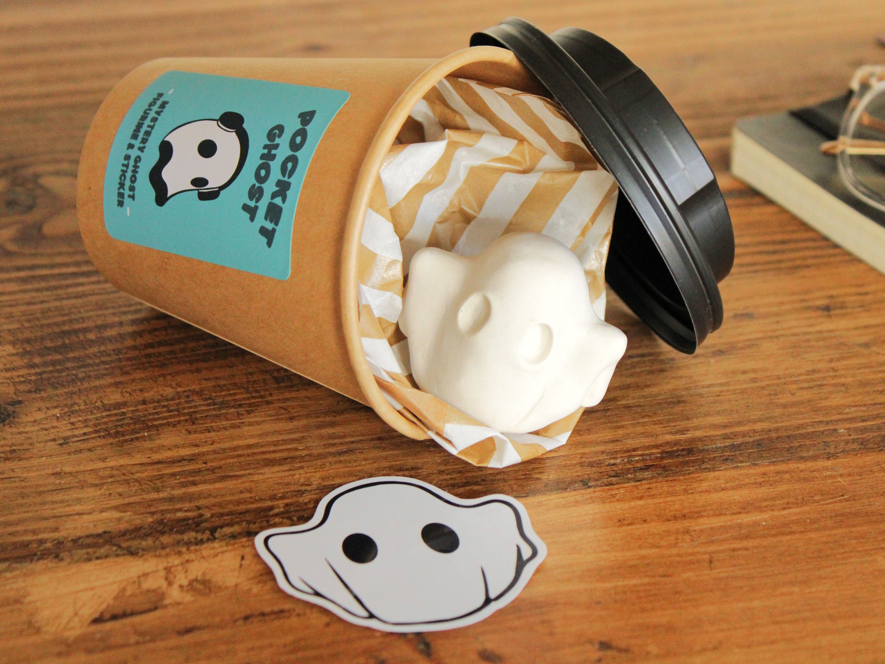 MYSTERY Box - Ghost - Blind Box & Sticker | Cute Art Collectables Décor |