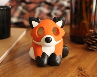 Fox Candle Holder | Tealight | Ceramic Animal | Cute Gift |