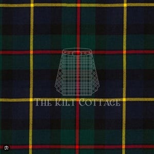 Macleod of Harris Tartan - Homespun 100% Acrylic 16 oz Tartan Fabric - 54&quot; Width - Running Yards- Kilt Making Fabric - Machine Washable