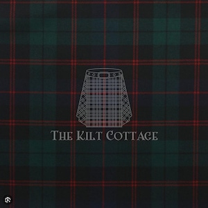 Guthrie Modern Tartan- Homespun 100% Acrylic 16 oz Tartan Fabric -54 Inches Width - Running Yards- Kilt Making Fabric- Machine Washable