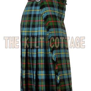 Women&#39;s Tartan Kilt - Tartan Maxi Kilted Skirt - Girls Hostess Skirt - Custom Made Ankle Length Skirt - 100+ Multi Plaid Tartan Skirts