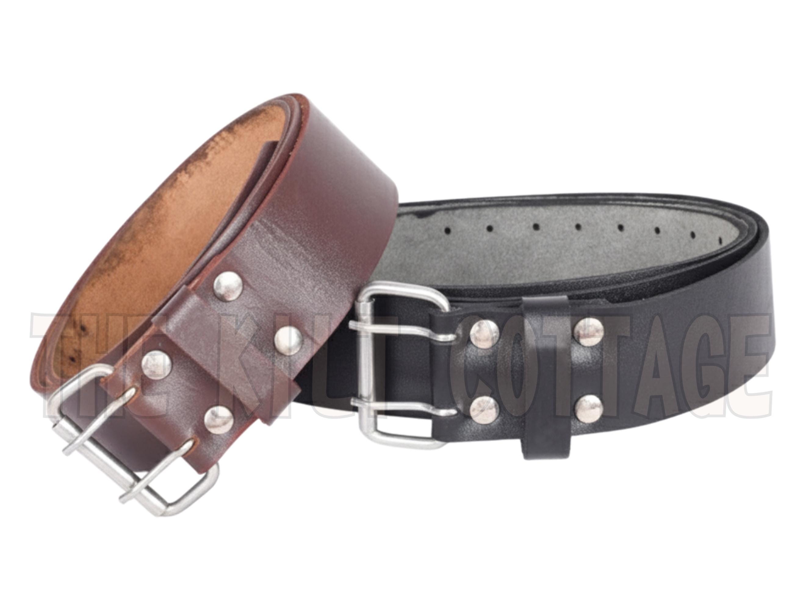 Scottish Leather KILT BELT - Custom Size Kilt Belt - Handmade 2.5