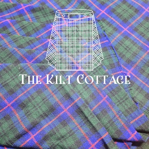Armstrong Tartan Fabric - 16 Oz Acrylic Scottish Tartan - 54 Inches Width - Machine Washable - By Running Yards - Upholstery Fabric