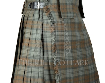 Set Completo Kilt Scozzese Con Orologio Nero, Cintura Sporran - Foto 7