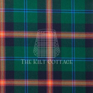 Young Modern Tartan - Homespun 100% Acrylic 16 oz Tartan Fabric - 54 Inches Width -Running Yards- Kilt Making Fabric -Machine Washable